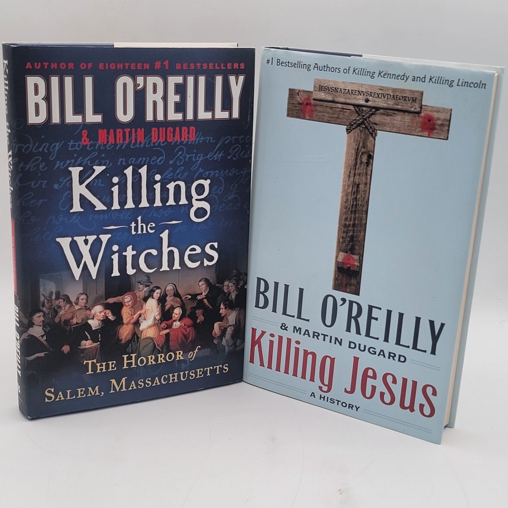 Bill O'Reilly Killing the Witches Killing Jesus Hardcover Set History Excellent